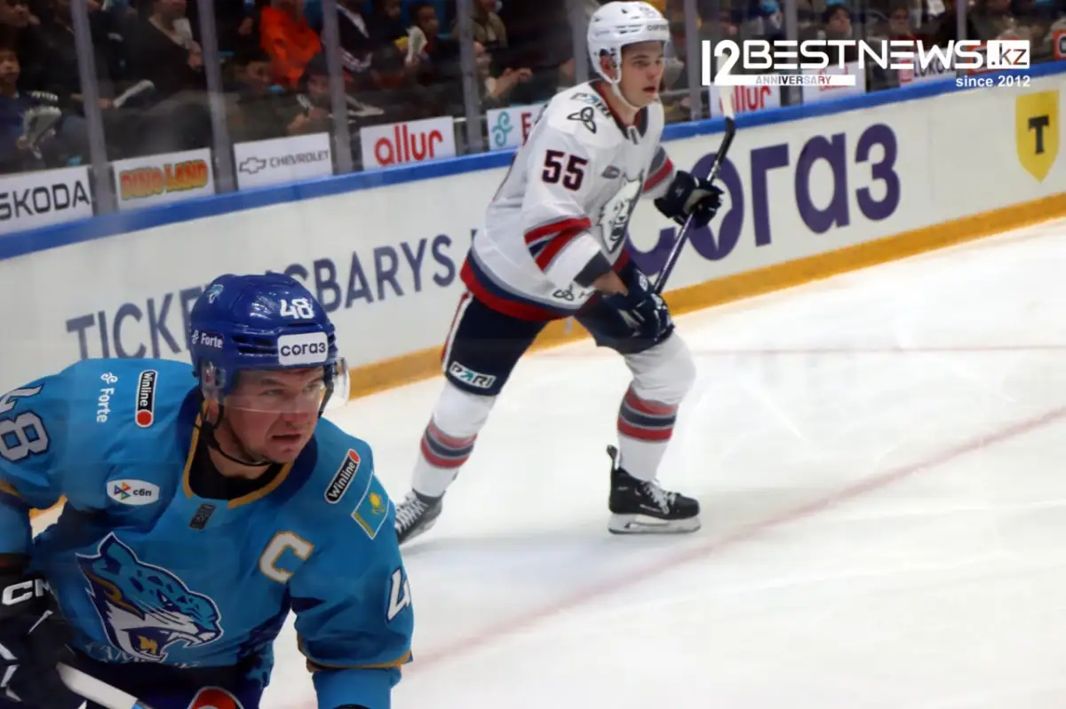 Роман Старченко установил рекорд в составе Барыса