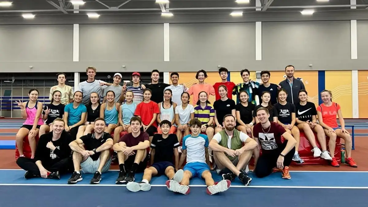 В Нур-Султане проходят сборы игроков академии Team Kazakhstan