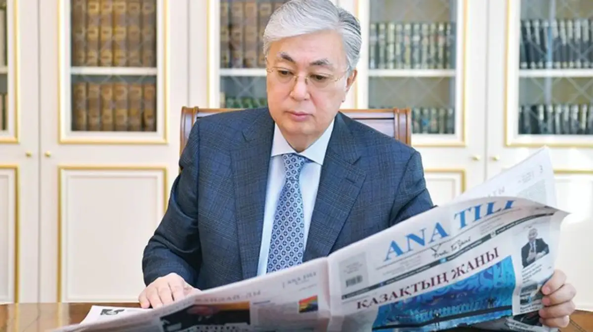 «Хотелось бы, чтобы наше общество жило не только новостными сенсациями» - Токаев