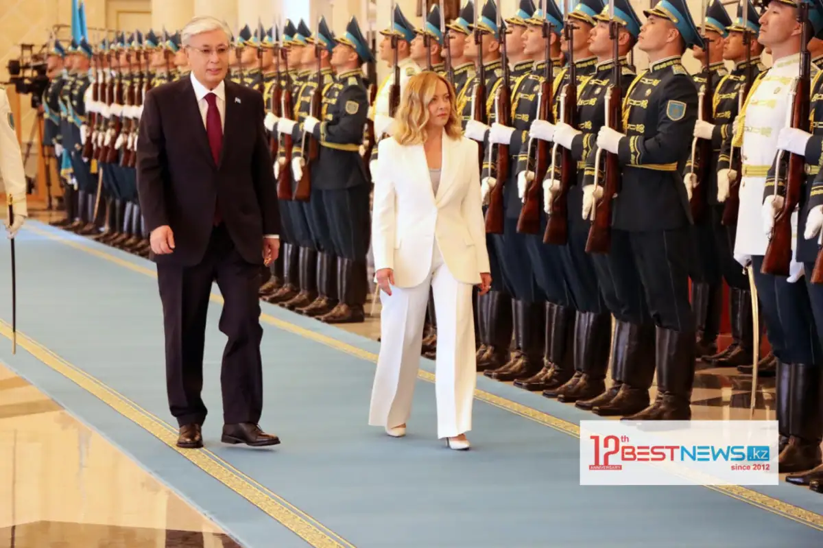 В Акорде прошла встреча Президента Казахстана и Премьер-министра Италии