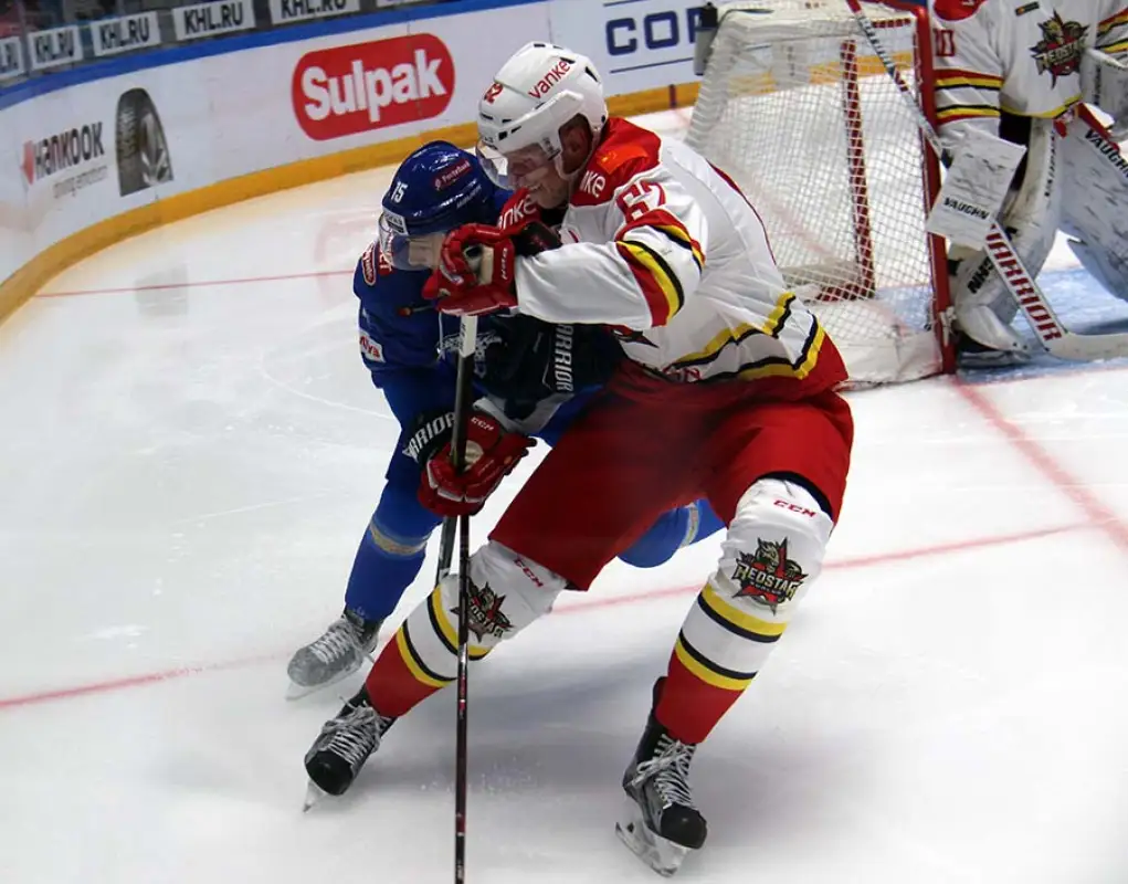 Фото с матча Барыс-Куньлунь