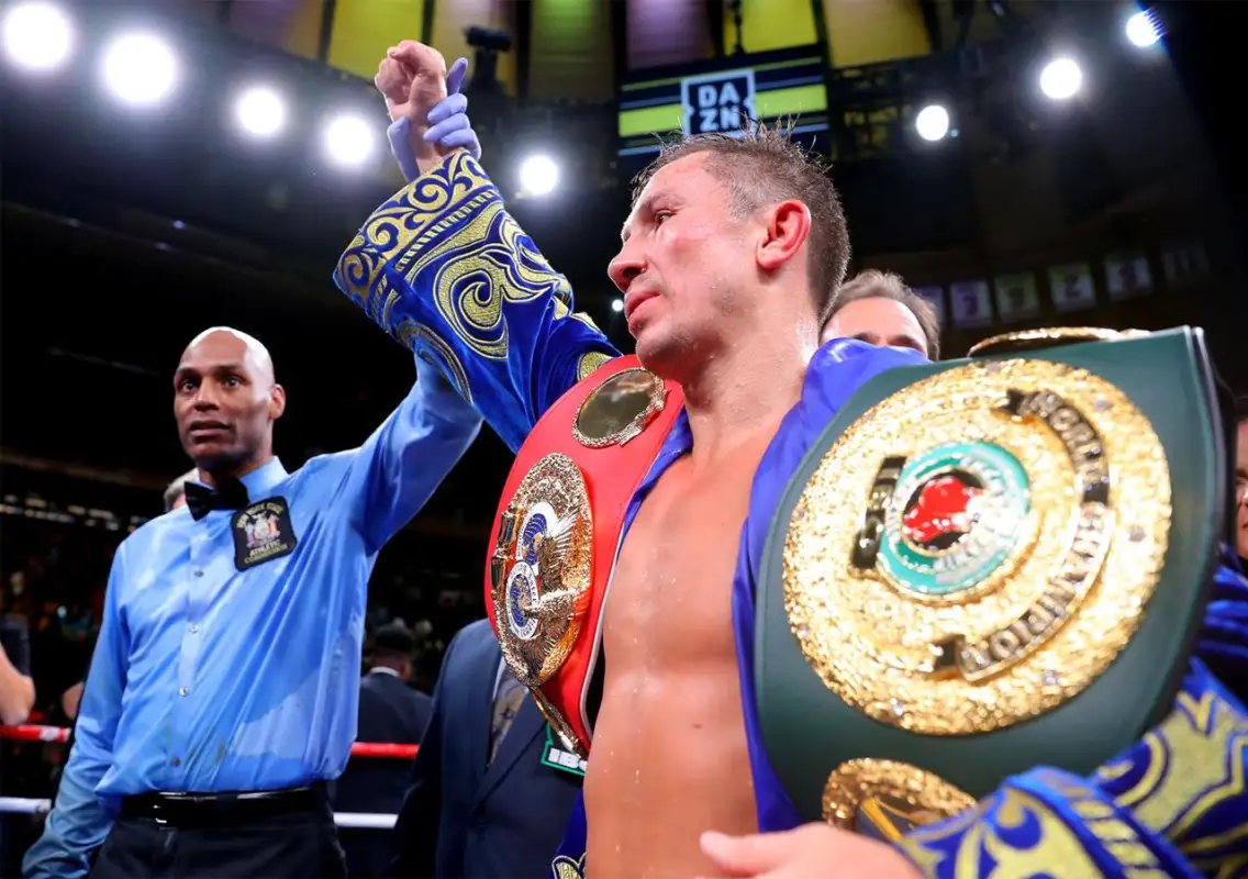 Фото с боя GGGvsDerevyanchenko