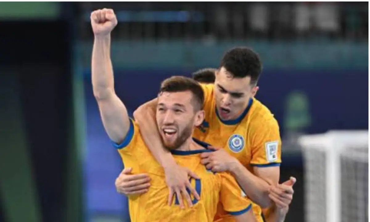 Казахстан обыграл Португалию на ЧМ по футзалу