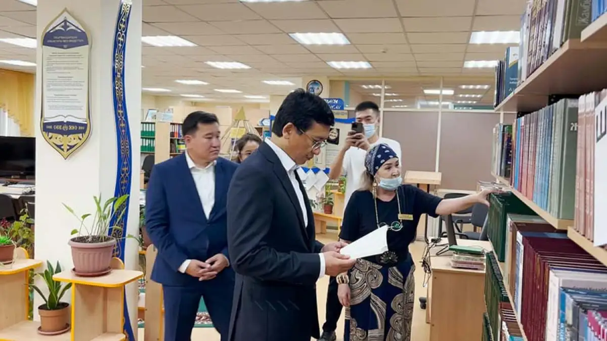 Министр просвещения посетил школу-долгострой в Нур-Султане
