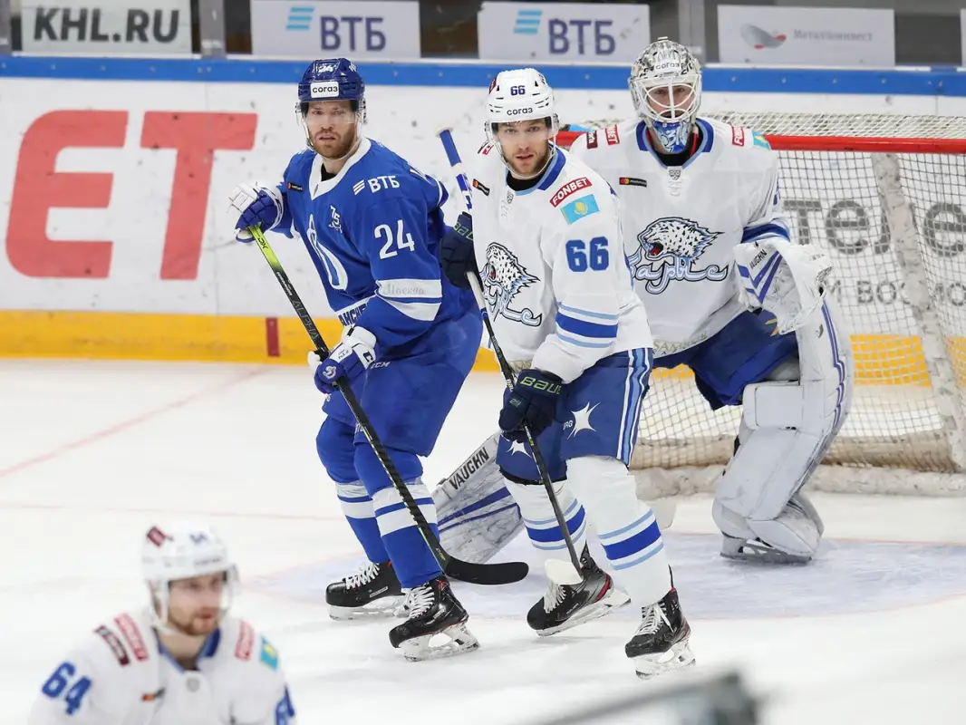 "Барыс" уступил во втором спарринг-матче с "Динамо" Москва