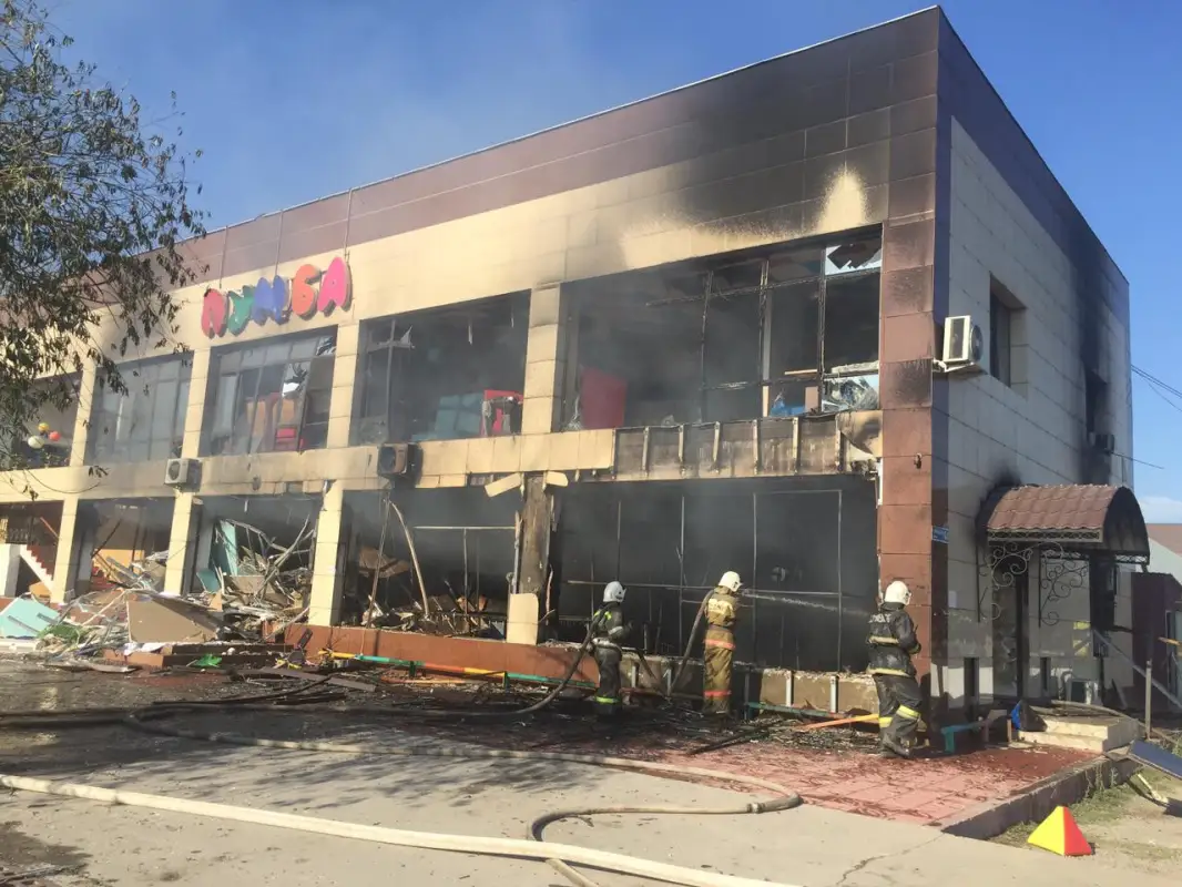 Названа причина взрыва в детском центре Кызылорды