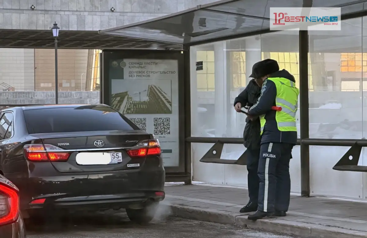 Полиция начала проверку такси в Астане