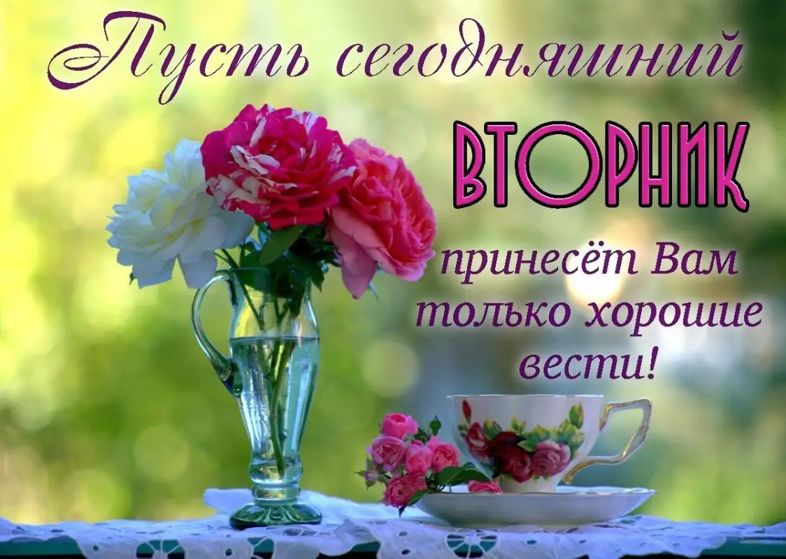 С добрым утром вторника!