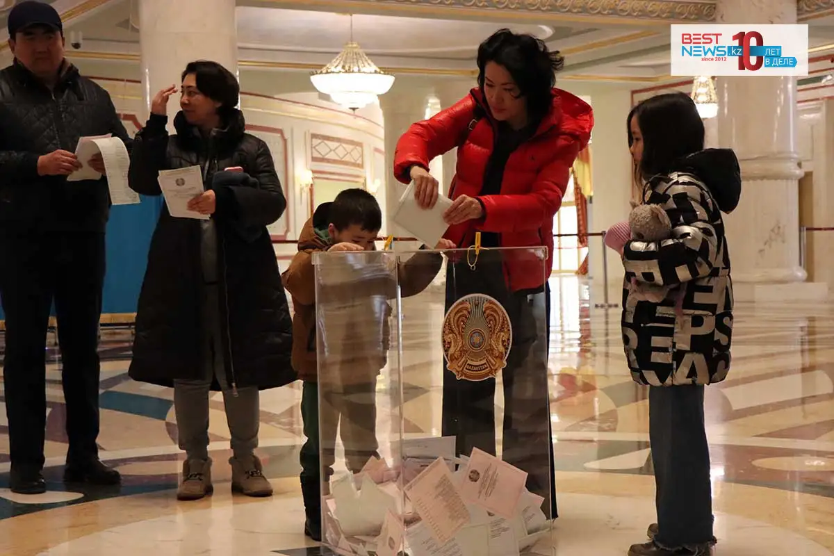 Кызылординская область показала наивысшую явку – данные на 20 час 10 мин
