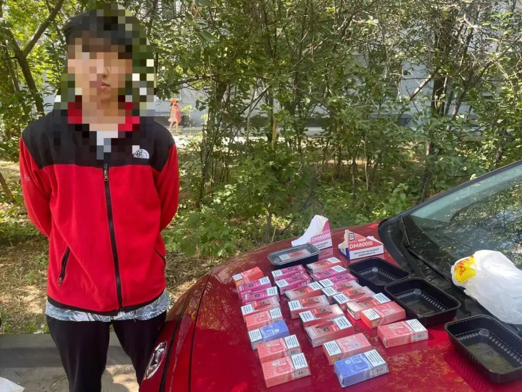 Закладчик вейпов задержан в Алматы