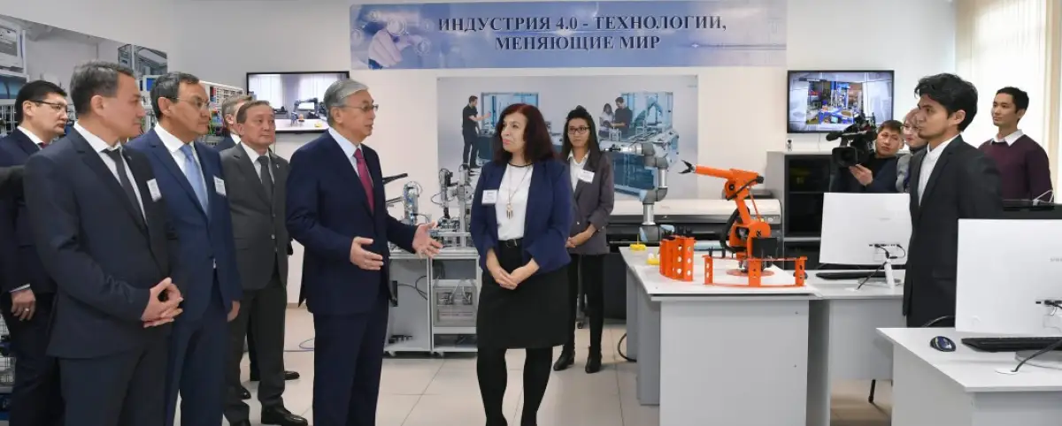 "Хорошо учитесь": что Токаев пожелал студентам "Аграрки"