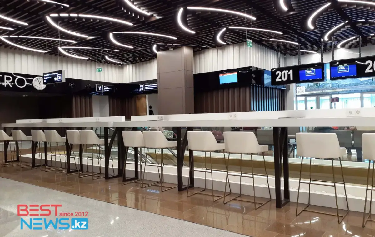 Крутой дизайн везде: как выглядит аэропорт в Туркестане