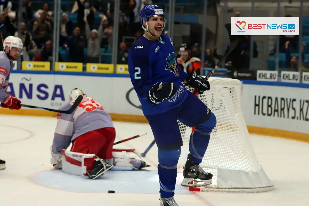 "Барыс" устроил "жару" для "Спартака" во втором периоде