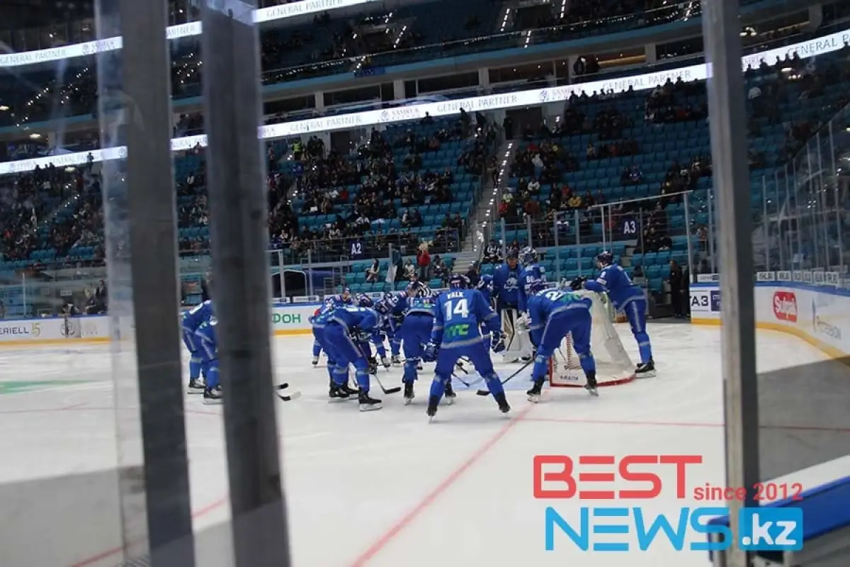 Состав "Барыса" на матч против "Автомобилиста"