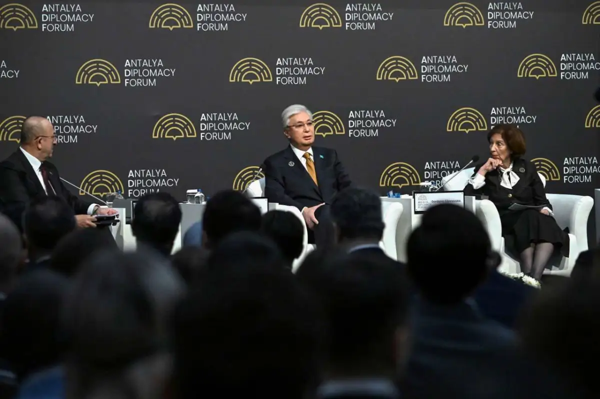 Президент Казахстана выступил на Анталийском дипломатическом форуме