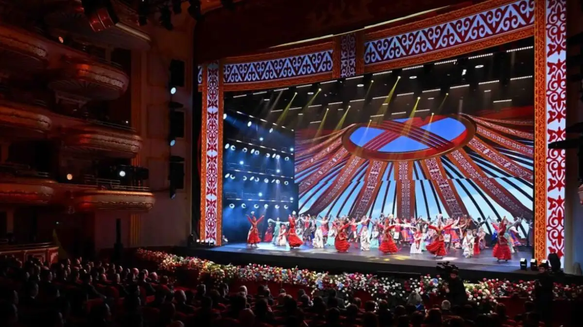 Президент Казахстана посетил торжественный концерт 