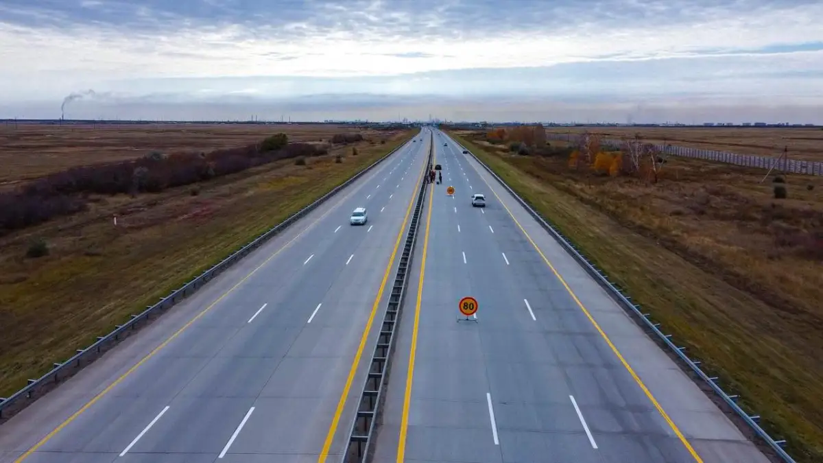 Музыка для лихачей: на трассе «Нур-Султан-Щучинск» появились спецполосы