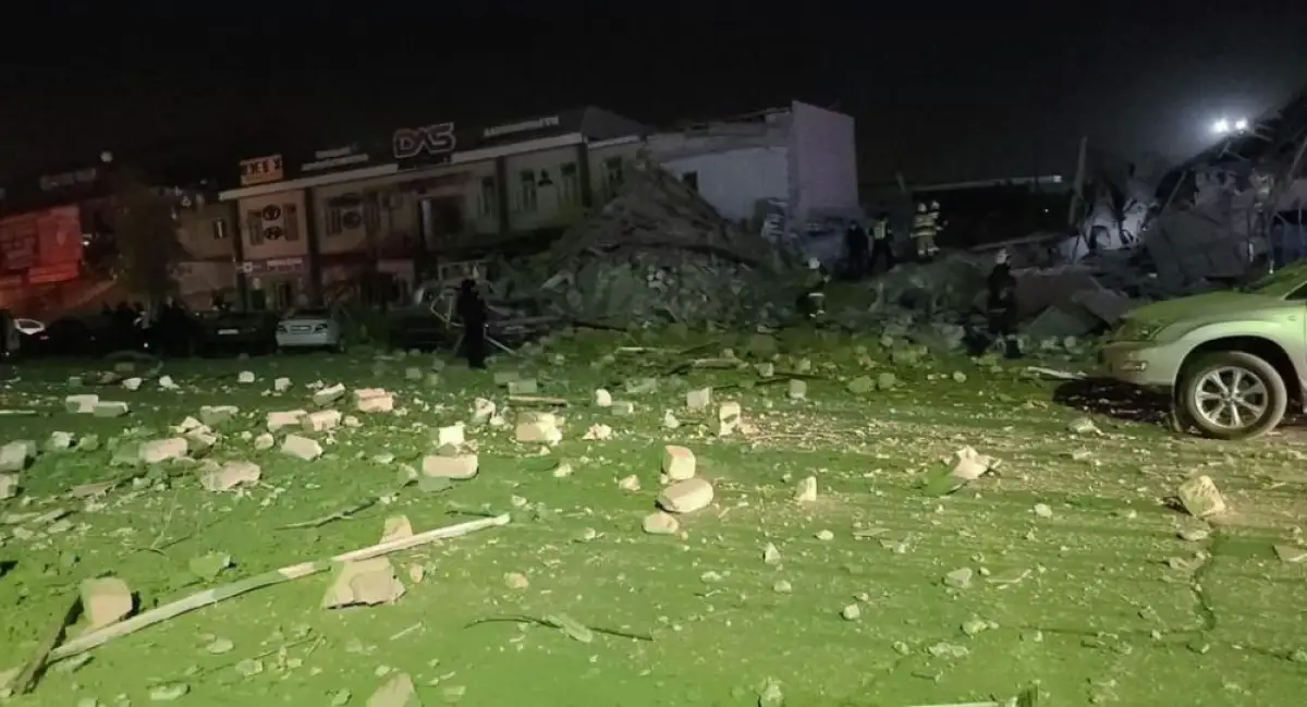 На месте взрыва в Актау работают кинологи – аким