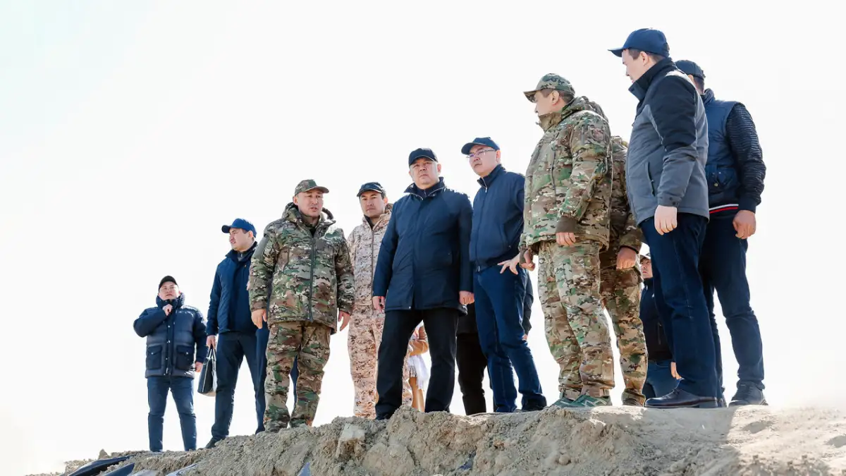 Канат Бозумбаев проверил готовность населенных пунктов в зоне возможного подтопления
