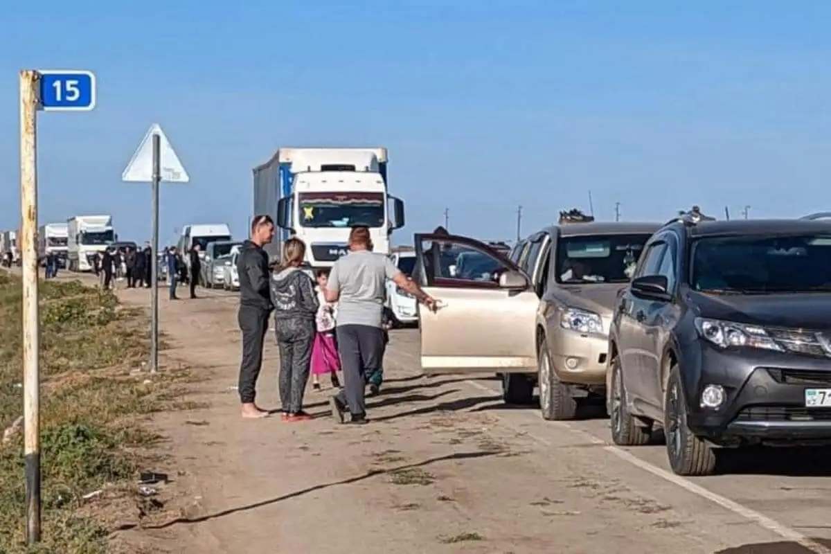 Цифра дня: в Казахстане въехали более 200 тысяч граждан России