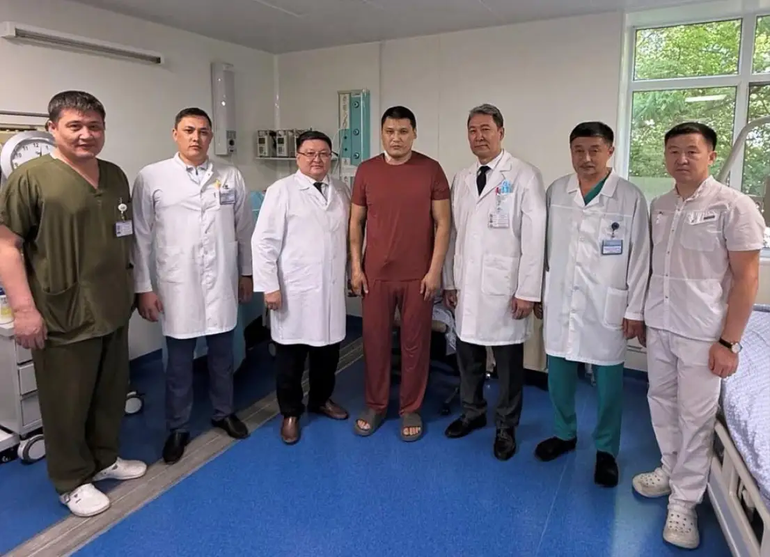 Руслан Берденов сообщил о предстоящей выписке