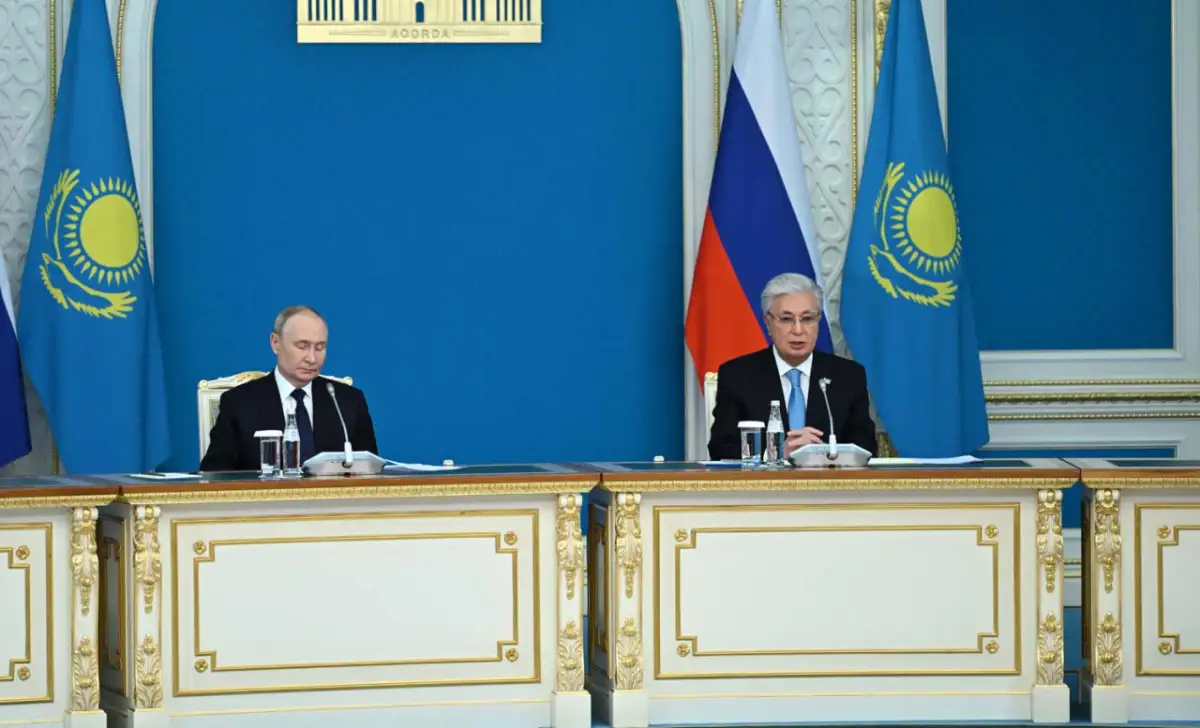 Токаев и Путин приняли участие в ХХ Форуме межрегионального сотрудничества Казахстана и России