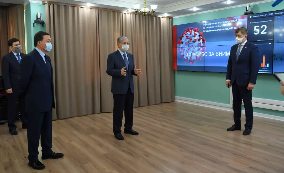 Токаев о карантине: "Это не шутка и не спектакль с блокпостами"