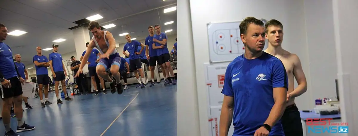 Диц и Старченко названы игроками ноября в "Барысе"