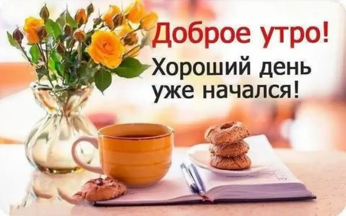 Хороший день уже начался!