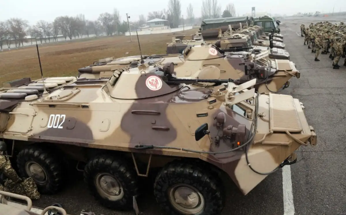 Названа примерная дислокация сил ОДКБ в Казахстане