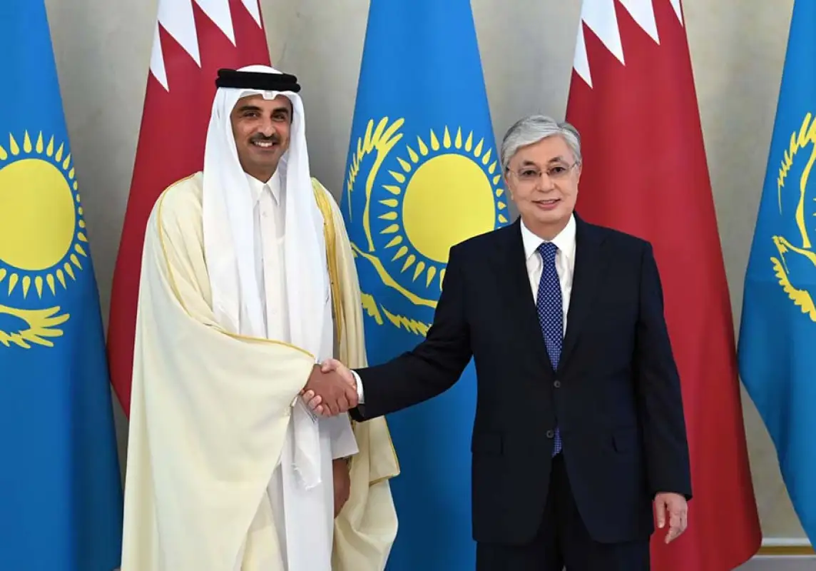 Президент Казахстана и Эмир Катара отметили «хорошие взаимоотношения» между странами