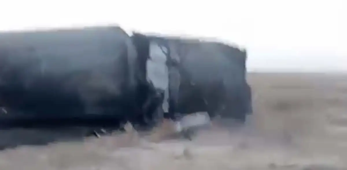 После запуска с Байконура в области Улытау нашли ступень ракеты