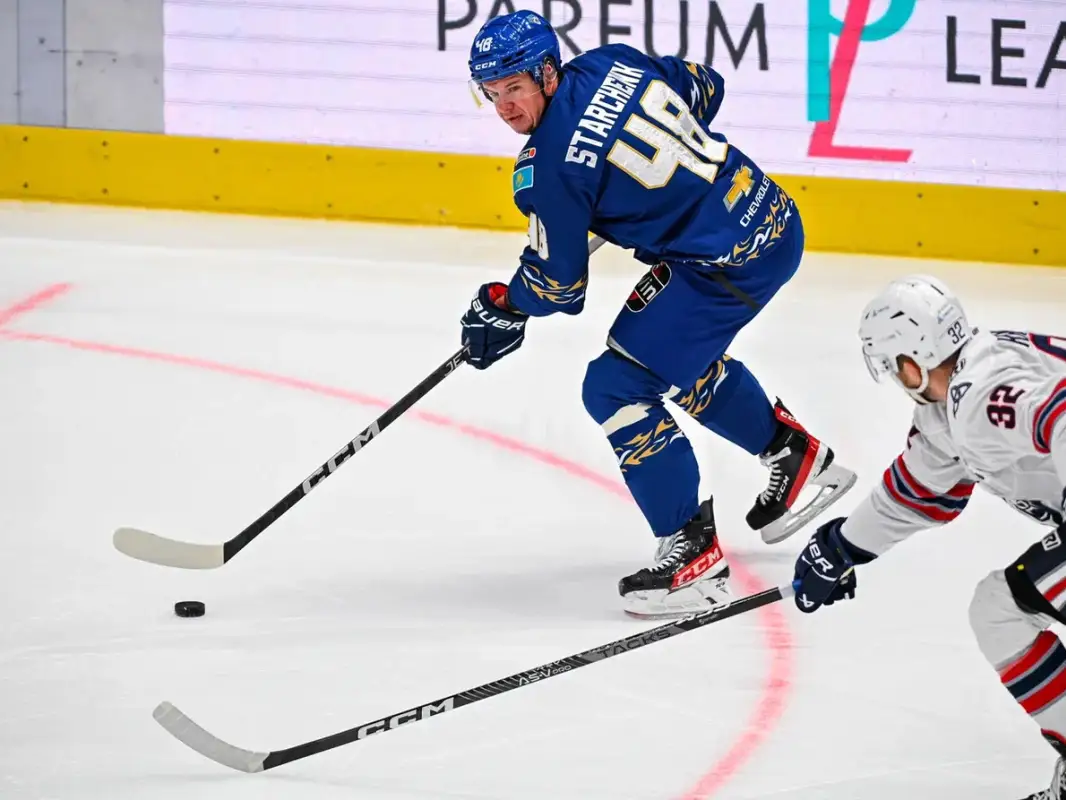 Хет-трик Старченко принес Барысу победу над Нефтехимиком 