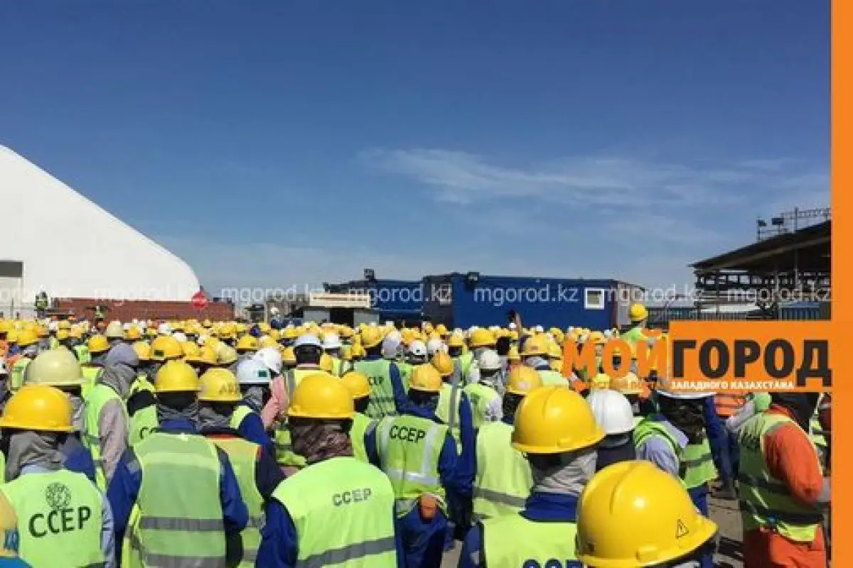 Минздрав: На Тенгизе коронавирусом заразились 148 вахтовиков