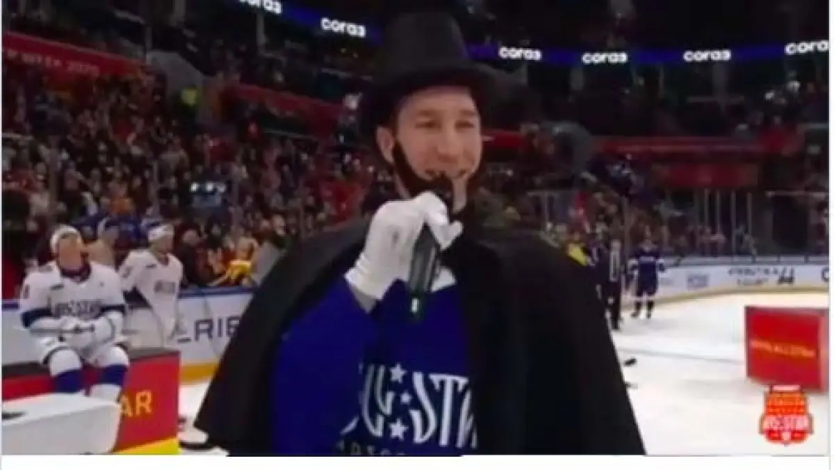 Диц в образе Пушкина выступил на Мастер-шоу