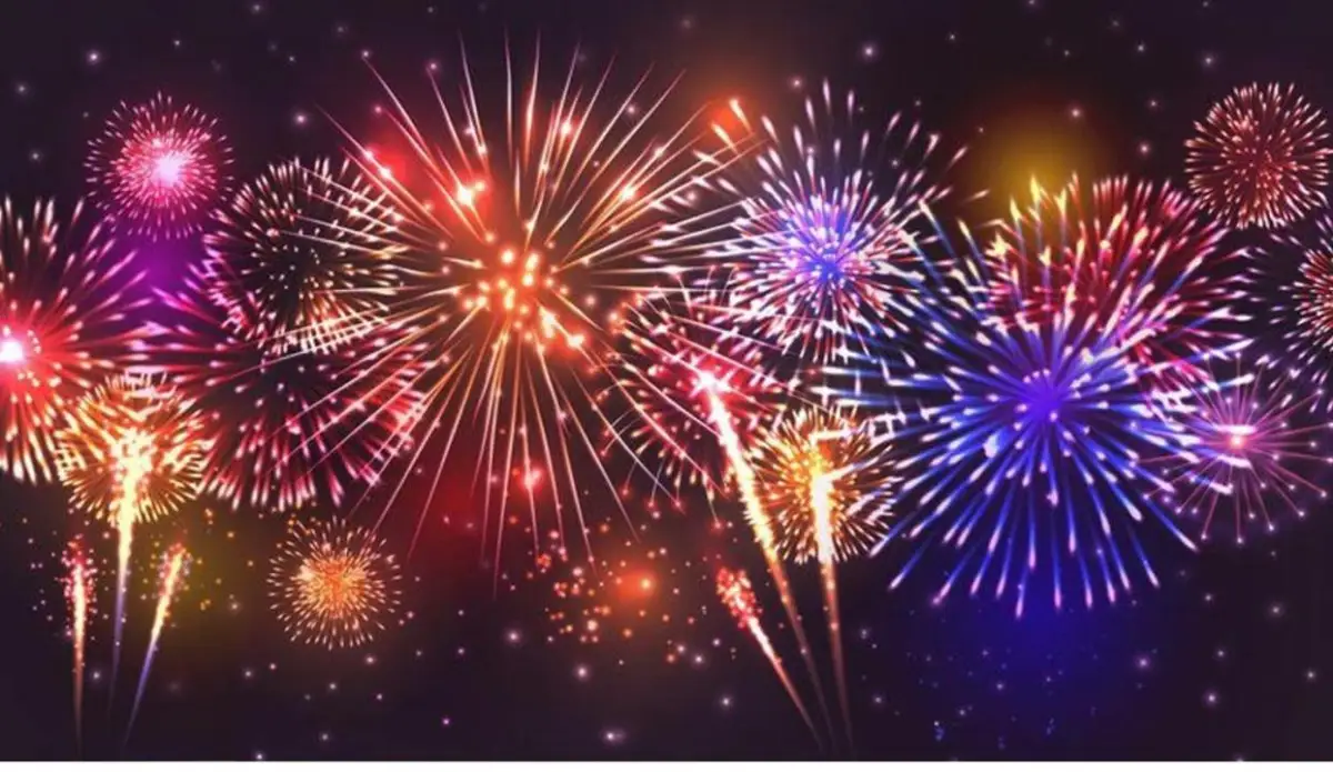 Где смотреть салют на Новый год в Астане