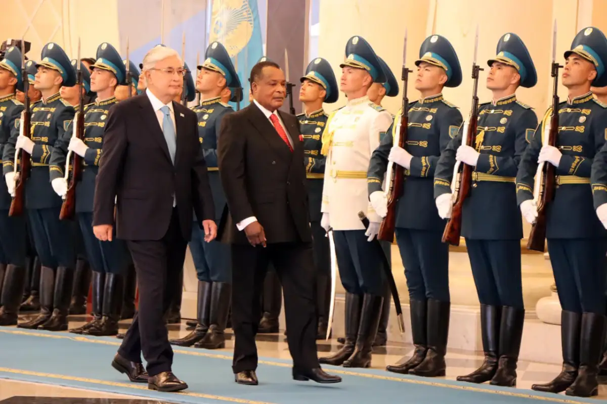 В Акорде началась встреча Президентов Казахстана и Конго