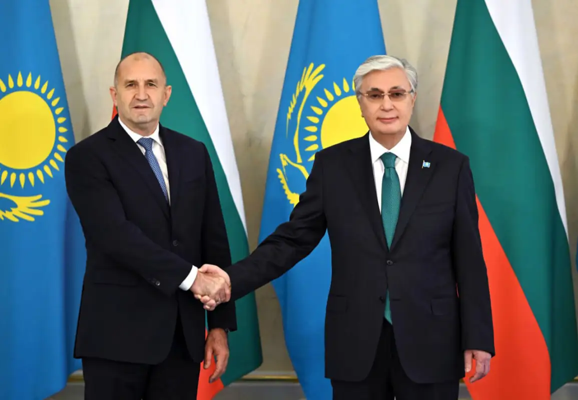 "Болгария рассматривает Казахстан как ключевого партнера в Центральной Азии" - Румен Радев