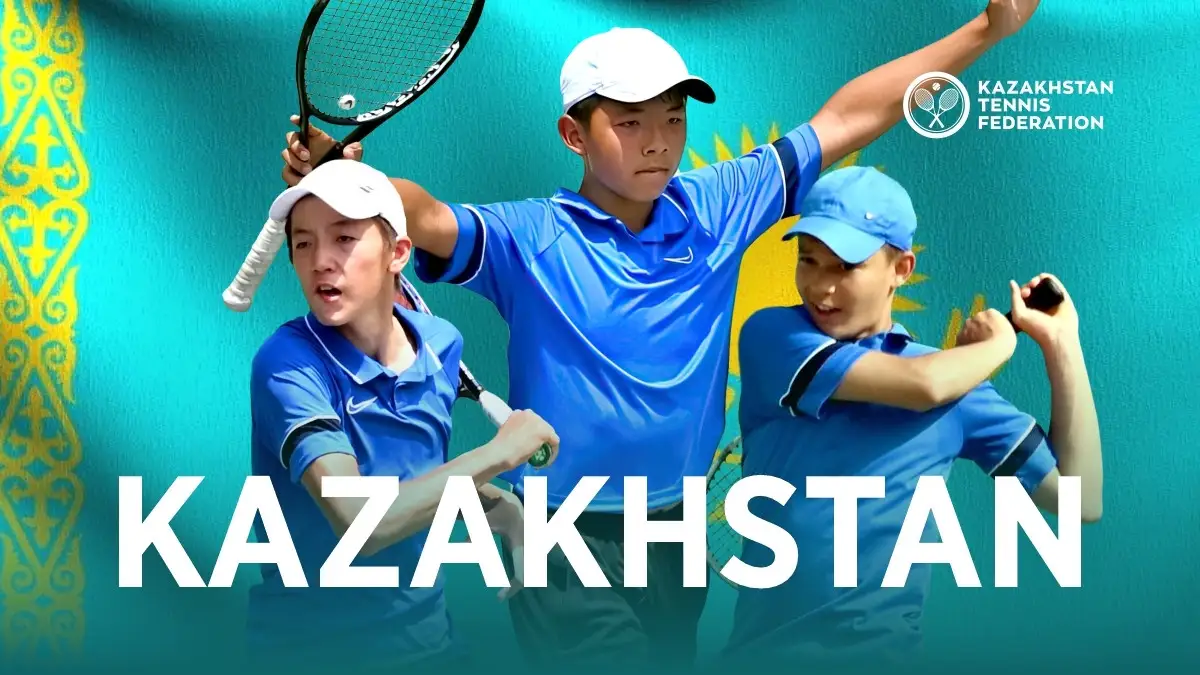 Cостав сборной Казахстана на юниорский ЧМ по теннису