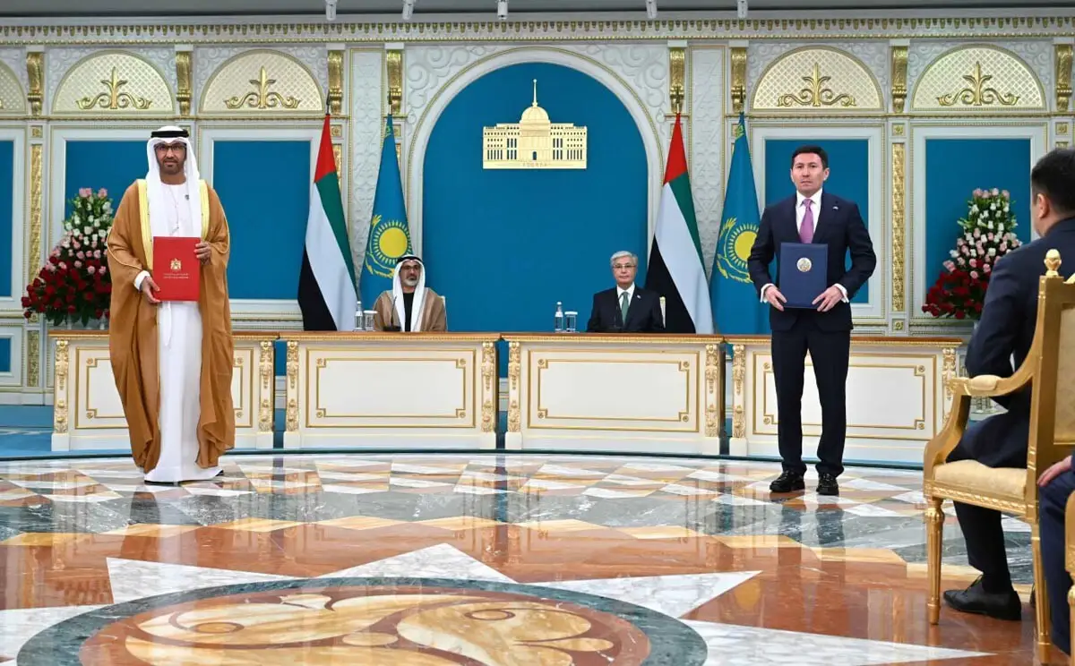 Какие документы подписали в Акорде по итогам переговоров Президента Казахстана и Наследного принца Абу-Даби