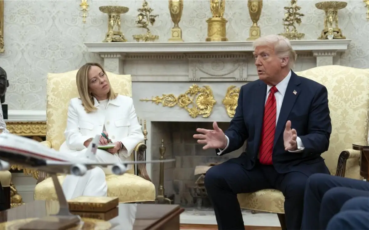 Премьер Италии запустила новый лозунг на встрече с Трампом