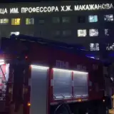 В Караганде потушили пожар на территории больницы