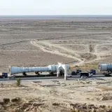 Для строящегося завода "КМГ" доставят 1600 тонн груза