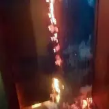 Пожар в лифте привел к ночной эвакуации 75 жильцов в Щучинске