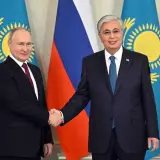 Касым-Жомарт Токаев поздравил Владимира Путина