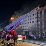 Пожар в акимате Актюбинской области локализован 