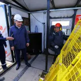 Бектенов посетил объекты в Балхаше и поговорил с рабочими