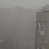 Астана пережила настоящий шторм с градом и молниями - видео