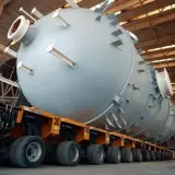 Высота – с 30-этажный дом. В Атырау начали отправку необычной колонны на завод