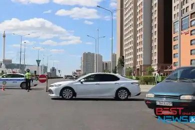 Несколько улиц в Нур-Султане перекрыты полицией. Фото